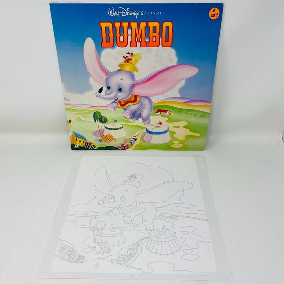 Disney Classic Laserdisc‎ Dumbo the Elephant PILA-1316 OBI Japanese - Picture 1 of 10